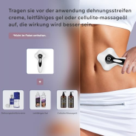 Depsoul Anti Cellulite Massager Electric, bezdrátový masážní přístroj proti celulitidě pro masáž pasu, břicha, hýždí, paží, noho